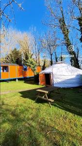 Campings Le Village Insolite yourte et roulotte : photos des chambres