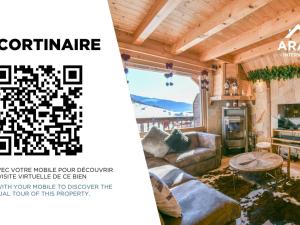 Chalets Magnifique chalet 4 etoiles, 4 chambres, 8 pers., wifi - FR-1-391-35 : Chalet (9 Adultes)