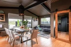 Modern Summerhouse Views Outdoor Spaces Patio - Mosfell