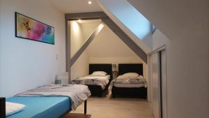 Maisons de vacances Gites 15 a 17 personnes avec salle de reunion : photos des chambres