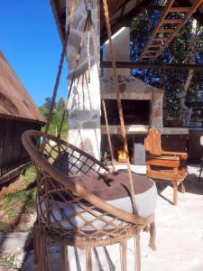 Chalet with Barbecue in Brezna