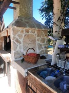 Chalet with Barbecue in Brezna