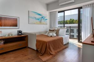 Flat Top LEBLON - Vista Mar e Vista Cristo Rendendo - 300m PRAIA e 150m Metro - Ar Condicionado, SmarTV 50" e Wi-Fi 100mbps