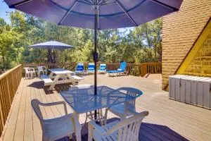 Star House Unique Home with Furnished Deck and Views - Pine Mountain Club