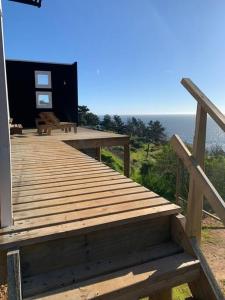 Vista increible, cabaña autosuficiente