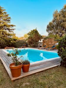 B&B / Chambres d'hotes Cocon nature proche Bordeaux : photos des chambres