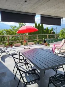 Appartement Randogne avec grande terrasse - Mollens