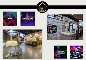 Appartements Gold Hotel - Paris-Disney Studio : Appartement 1 Chambre avec Terrasse