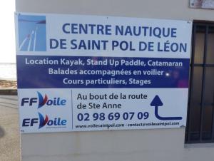 Appartements Appartement charmant avec vue sur la mer - Saint-Pol-de-Leon, 60m² : photos des chambres