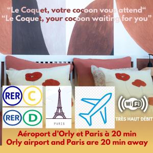 Le coquet à 20min de Paris et de l'aéroport d'Orly - 3hvězdičkové hotely ve městě Juvisy-sur-Orge
