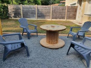 Maisons de vacances Maison proche foret et Bassin d-Arcachon : photos des chambres