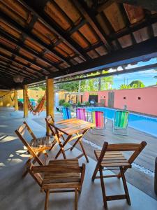 Casa Mukau pé na areia