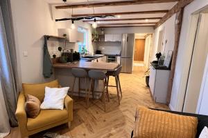 Le Catalpa in the heart of a farmhouse