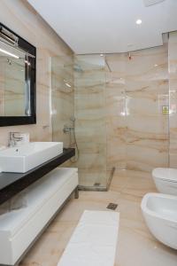 Deluxe Triple Room with Balcony and Side Sea View room in Sole Luna Hotel