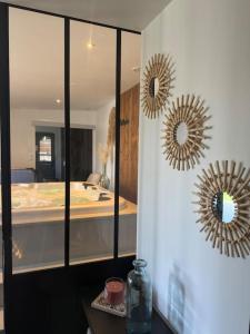 Maisons de vacances Maison spacieuse spa & jardin : photos des chambres