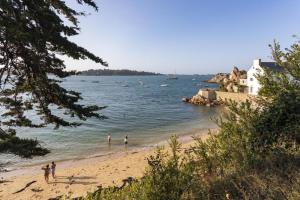 Maisons de vacances Charmante Maison sur le port Loguivy de la Mer : photos des chambres