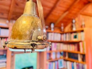 Varsovia, casa de madera biblioteca