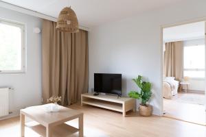 Stylish 66m2 apartment with private sauna and balcony