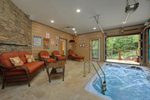 Poolin Around: Mini Golf Pool Theater Firepit