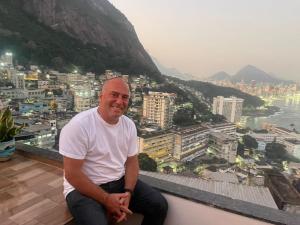 Casa beira mar com vista para o Cristo redentor