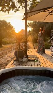 Tentes de luxe Domaine la Madeleine - Hebergement insolite : photos des chambres