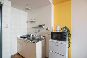 天満橋 Guest House#有电梯 #步行大阪城 #赏樱花必打卡点 #直达梅田 京都 #免费wifi