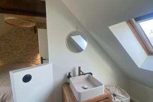 Maisons de vacances La perle-Maison de pecheur a Saint-Aubin-sur-Mer : photos des chambres