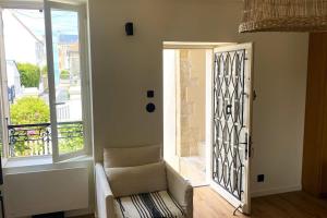 Maisons de vacances La perle-Maison de pecheur a Saint-Aubin-sur-Mer : photos des chambres