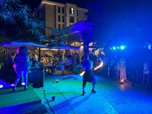 Luxury Orchid apartment with a garden in a private hotel complex Cascadas Bulgaria