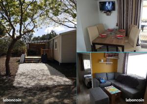 La Lette fleurie - Mobil home Spacieux climatisé 6-8 personnes tout équipé en camping 4 étoiles