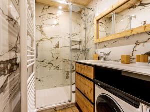 Charmant appartement 4 pers. 40m², style montagne moderne, proche commodités aux Belleville - FR-1-545-47