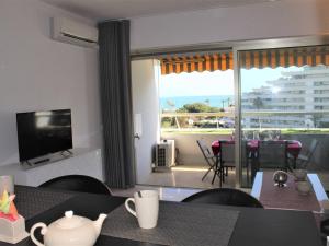 Villeneuve-Loubet : Appartement climatisé, 2 pièces, 4 couchages, parking en option - FR-1-252A-31