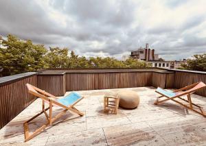 Dakappartement met XL terras