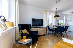 Stary Gdańsk wspaniały widok