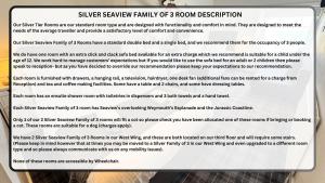 Silver Seaview Family of 3 room in The Richmoor Hotel