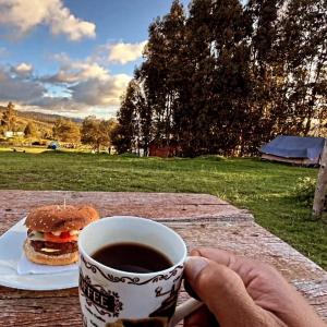 Hospedaje Guatavita cabaña tippie