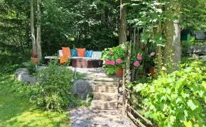 Ferienhaus Lechner für max 10 Personen - Wald und Naturgarten - Pichl