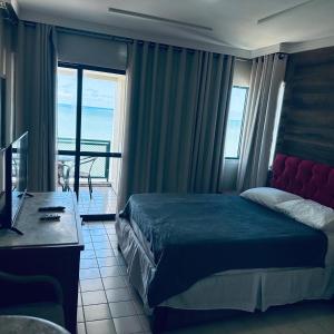 Flat 10 andar Hotel Caesar Towers acesso direto praia