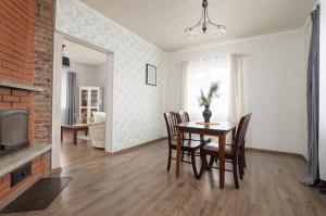 House and sauna house with garden in the city