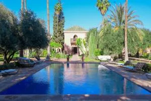 Villa Riad luxe centre marrakech majorelle Rue Yves st laurent - Jnane el Morstane