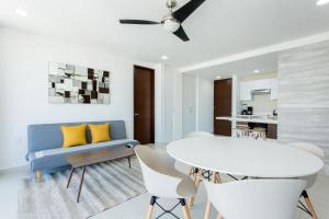 Departamento en Zona Hotelera con acceso a alberca en rooftop