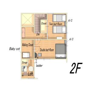 4月リニューアルOpen! 全室エアコン完備! Deerview Lodge 山中湖