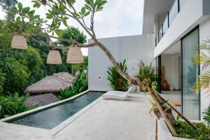 2BR Villa Sand with pool, river view in Canggu
