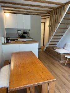 Appartements T4 Champagny, terrasse au calme : photos des chambres