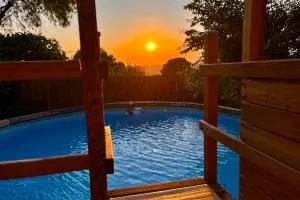 Fee4Me Cabin with pool and garden - 阿尔甘达·德尔·雷伊