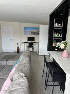 New modern apartment, Scandinavian style, ocean view, huge terrace