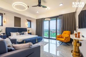StayVista at Seraphine with Home Theatre, Jacuzzi & Pvt Pool