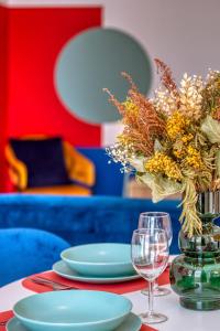 Appartements L-Espace Pop - Confort - Calme - Atypique : photos des chambres