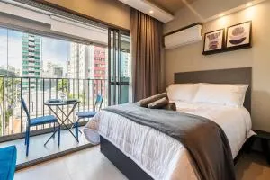 Studio Moderno e Confortável no melhor da Vila Mariana - 伊比拉布埃拉