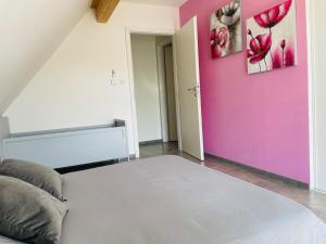 Maisons de vacances Chez L en Alsace Maison independante 8 pers Jardin & Cour privative : photos des chambres